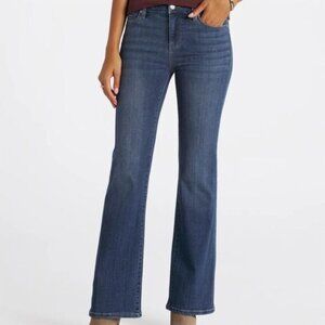 Liverpool Women's Petite High-Rise Flare Jeans Blue Size 10